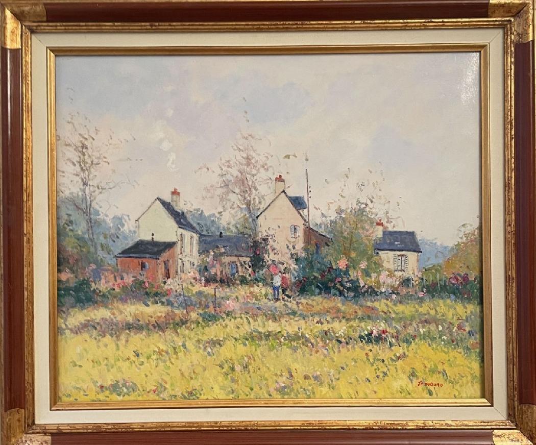 Paysage de Normandie, Caux – HST – 60×51 cm