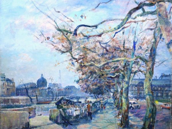 Paris, les quais et Le Louvre