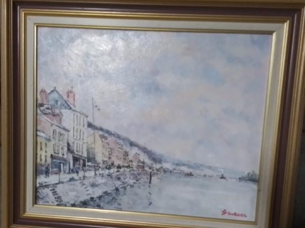 Quai de Seine – HST – 23 x 34 cm